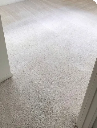 Sama vaipkate pärast puhastust, jäljed on kadunud